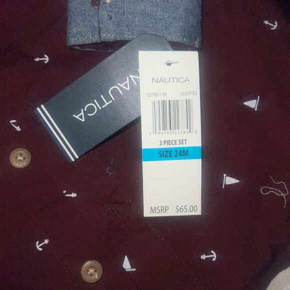 Nautica 24m BNWT 3 piece‎ outfit - Picture 6 of 6